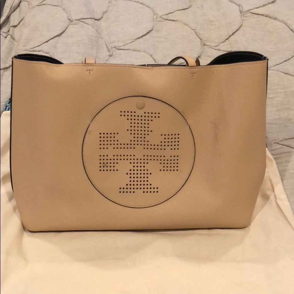 Tory Burch leather tote bag